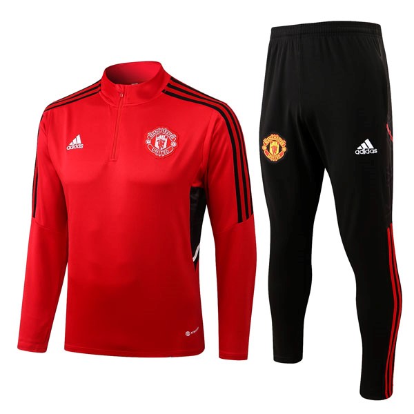 Sudadera De Training Manchester United 2023 Rojo